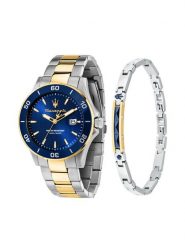 Maserati Zegarek R8873600007 Srebrny. Szare, analogowe zegarki męskie maserati, srebrne. Za 1,589.00 zł.