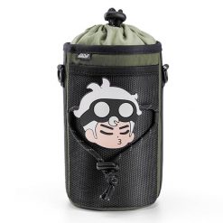 Torba na butelkę Rockbros turystyczna z paskiem na ramię 1l - zielona. Zielone torby męskie na ramię ROCKBROS, bez wzorów, z nylonu, na ramię. Za 59.99 zł.