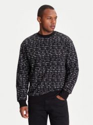 KARL LAGERFELD Bluza 705109 553910 Czarny Regular Fit. Czarne bluzy bez kaptura męskie Karl Lagerfeld, m, z bawełny. Za 809.99 zł.