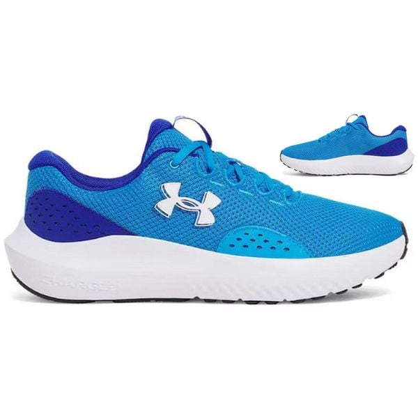 Buty sportowe męskie Under Armour Charged Surge. Niebieskie obuwie do biegania damskie Under Armour. Za 180.99 zł.