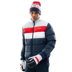 Męska ocieplana kurtka narciarska retro Siroko Eywald Blue. Niebieskie kurtki narciarskie i snowboardowe damskie SIROKO, m, bez wzorów, z materiału, bez kaptura, narciarskie. Za 435.00 zł.
