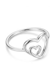 TOUS Pierścionek Flechazo 1004568612 Srebrny. Szare pierścionki damskie Tous, metalowe. Za 209.99 zł.