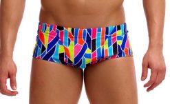 Kąpielówki Funky Trunks Fault Lines - trunki męskie. Brązowe kąpielówki męskie FUNKY TRUNKS, l, bez wzorów, z materiału, na fitness i siłownię. Za 179.99 zł.