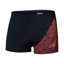 Bokserki pływackie męskie Speedo Medley Logo Aquashort. Czarne kąpielówki męskie Speedo, m, bez wzorów, do pływania. Za 185.92 zł.