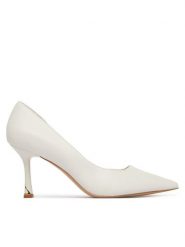 Aldo Szpilki Livianna 14190576 Biały. Białe szpilki Aldo, bez wzorów, ze skóry, bez obcasa. Za 319.99 zł.