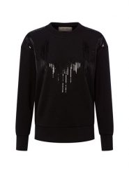MOS MOSH Bluza - MMNeve Kobiety Sztuczne włókno czarny, S. Czarne bluzy bez kaptura damskie Mos Mosh, s, z wiskozy. Za 329.95 zł.