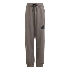 Future Icons Logo Pants. Czarne spodnie dresowe damskie Adidas, bez wzorów, z dresówki. Za 191.50 zł.