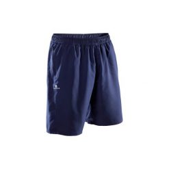 Spodenki fitness kardio FST 120 męskie. Brązowe szorty męskie DOMYOS, m, z materiału, na fitness i siłownię. Za 29.99 zł.