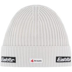 Czapka zimowa Eisbar Nordic OS MÜ SKA. Białe czapki męskie Eisbar, na zimę, bez wzorów, sportowe. Za 189.99 zł.