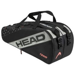 Torba tenisowa HEAD Team L. Czarne torebki klasyczne damskie HEAD, bez wzorów, z materiału, duże, bez dodatków. Za 324.00 zł.