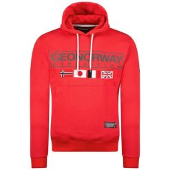 Bluza Geographical Norway GREAT RED DB MEN 317 czerwony męska (WY8613H/GN-Red). Czerwone bluzy bez kaptura męskie Geographical Norway, m. Za 139.00 zł.