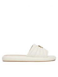 PINKO Klapki Fiona 03 SD0525 P003 Écru. Klapki damskie Pinko, bez wzorów, ze skóry, bez obcasa. Za 939.99 zł.