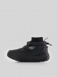 4F Niskie śniegowce SNOW DROP z ociepliną Primaloft damskie - czarne 39. Czarne śniegowce damskie 4f, z gumy. Za 399.99 zł.