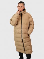 Brunotti Płaszcz zimowy "Bigsur" w kolorze beżowym rozmiar: XL. Brązowe płaszcze damskie BRUNOTTI, na zimę, xl, bez wzorów, z puchu. Za 448.99 zł.