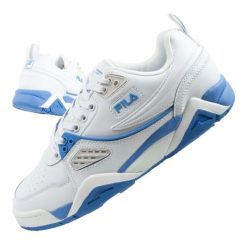 Buty Fila Casim FFM021413106 białe. Białe buty sportowe na co dzień męskie z materiału, bez zapięcia. Za 432.01 zł.