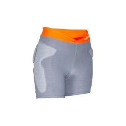 Spodenki ochronne snowboardowe i narciarskie DSH 500 damskie. Szare szorty damskie WED'ZE, bez wzorów, z elastanu. Za 149.99 zł.