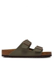 Birkenstock Klapki Arizona Birko-Flor nubuk 0151211 Szary. Szare klapki i japonki męskie Birkenstock, z nubiku. Za 339.99 zł.
