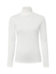 Brookshire koszulka z długim rękawem Kobiety Bawełna (100%) biały, XXL. Białe t-shirty damskie brookshire, xxl, bez wzorów, z bawełny, bez kołnierzyka. Za 99.95 zł.
