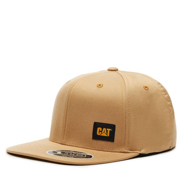 Czapka z daszkiem CAT Footwear. Brązowe czapki z daszkiem damskie CAT Footwear, bez wzorów. Za 149.99 zł.