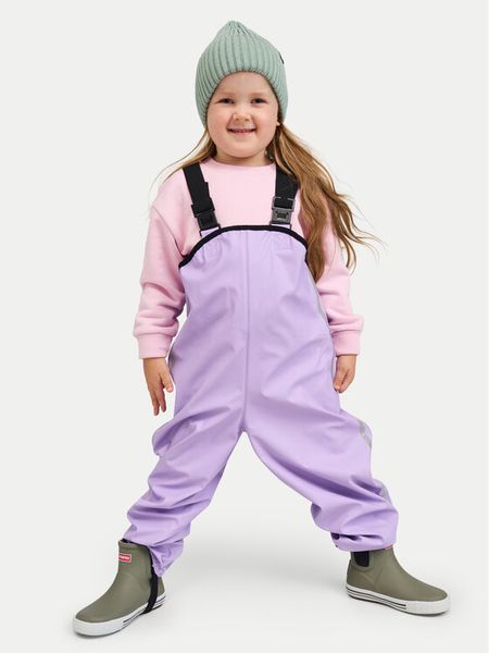 Reima Spodnie przeciwdeszczowe Lammikko 5100026A Fioletowy jasny Regular Fit. Fioletowe spodnie dziewczęce Reima, z syntetyku. Za 139.99 zł.