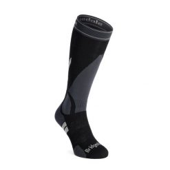 Skarpety narciarskie Bridgedale Ski Lightweight Merino Performance. Czarne skarpetki męskie Bridgedale, bez wzorów. Za 75.99 zł.