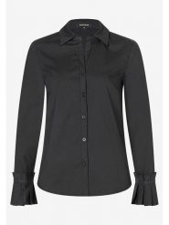 More & More Bluzka w kolorze czarnym rozmiar: 40. Czarne bluzki damskie MORE & MORE, bez wzorów, bez kołnierzyka, bez ramiączek. Za 86.99 zł.