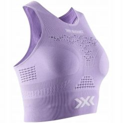 Top damski X-Bionic ENERGIZER 4.0 FITNESS P028. Fioletowe topy sportowe damskie X BIONIC, m, bez wzorów, bez ramiączek. Za 459.99 zł.