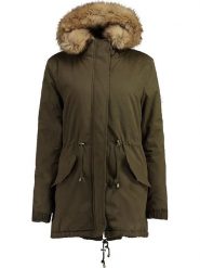Geographical Norway Parka "Ampuria" w kolorze khaki rozmiar: XL. Brązowe parki damskie Geographical Norway, xl, bez wzorów. Za 245.96 zł.