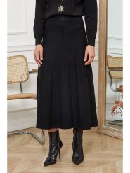 Joséfine Spódnica "Boniz" w kolorze czarnym rozmiar: L. Czarne spódniczki damskie Joséfine, l, bez wzorów, maxi, proste. Za 226.24 zł.