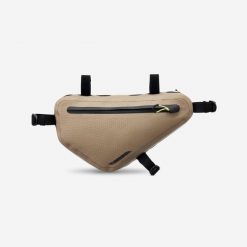 Torba rowerowa do bikepackingu Riverside ADVT 900 M na ramę IPX3 3 l. Brązowe torebki klasyczne damskie ROCKRIDER, bez wzorów, z materiału, bez dodatków. Za 199.99 zł.