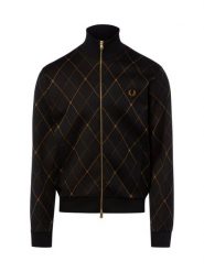 Fred Perry bluza z kapturem Mężczyźni Sztuczne włókno czarny, S. Czarne bluzy z kapturem męskie Fred Perry, m, z dresówki. Za 849.95 zł.