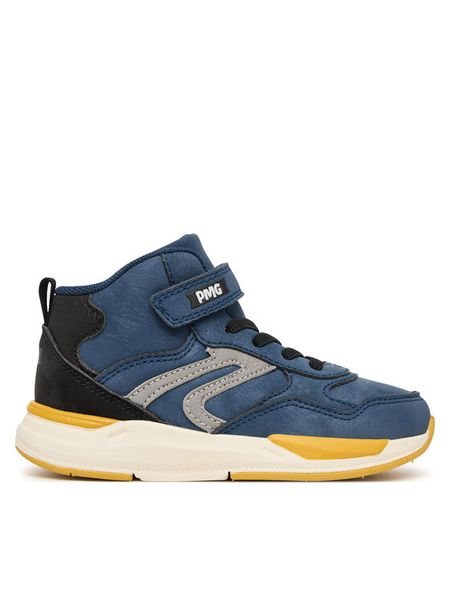 Primigi Sneakersy 2456211 Granatowy. Niebieskie buty sportowe chłopięce Primigi, ze skóry, bez zapięcia. Za 219.99 zł.