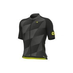 Koszulka rowerowa męska Alé Cycling PR-R Square. Czarne t-shirty sportowe męskie ALÉ CYCLING, m, bez ramiączek, rowerowe. W wyprzedaży za 426.99 zł.