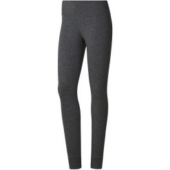 Legginsy damskie Reebok Lux Tight, szare, high-waist, długi krój. Szare bielizna termoaktywna damska Reebok, bez wzorów, z elastanu. Za 157.99 zł.