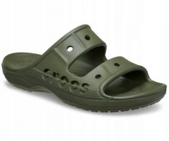 Klapki Dla Dorosłych Crocs Baya. Zielone klapki i japonki męskie Crocs, z materiału. Za 119.99 zł.