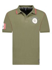 Canadian Peak Koszulka polo "Kilsvikeak" w kolorze khaki rozmiar: S. Brązowe koszulki polo męskie Canadian Peak, s, bez wzorów, z bawełny, bez ramiączek. Za 56.66 zł.