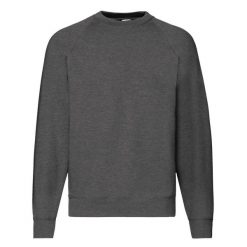 Męski Klasyczny Raglanowy Sweter. Zielone swetry męskie Fruit of the Loom, m, bez wzorów, bez kołnierzyka. Za 76.99 zł.