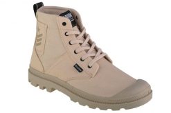 Buty sportowe Sneakersy unisex, Palladium Pampa Hi Army. Brązowe buty sportowe na co dzień damskie Palladium, bez wzorów, z materiału, trekkingowe. Za 449.99 zł.