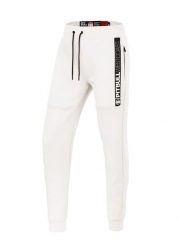 Bluza damska Pitbull z kapturem French Terry La Canada. Białe bluzy sportowe damskie PITBULL, m, z bawełny. Za 199.00 zł.