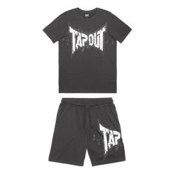 Zestaw koszulka i spodenki Tapout Dunlab. Białe szorty sportowe męskie TAPOUT, m, z dresówki, na fitness i siłownię. Za 235.00 zł.