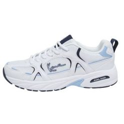 Buty Karl Kani Prime Runner 10510021 Białe. Białe buty sportowe na co dzień męskie z materiału, bez zapięcia. Za 724.25 zł.
