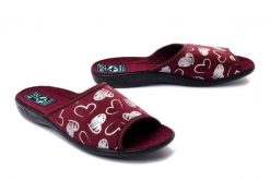 ADANEX SAK1VV SARA 28305 czerwony, kapcie damskie. Czerwone kapcie damskie Adanex. Za 59.99 zł.
