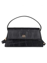 Bellicci Skórzana torebka "Vicky" w kolorze czarnym - 22 x 18 x 6 cm rozmiar: onesize. Czarne torebki klasyczne damskie Bellicci, bez wzorów, z materiału, bez dodatków. Za 145.95 zł.