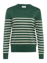 SAINT TROPEZ Sweter w kolorze zielonym rozmiar: M. Zielone swetry klasyczne damskie Saint Tropez, m, bez kołnierzyka. Za 109.00 zł.