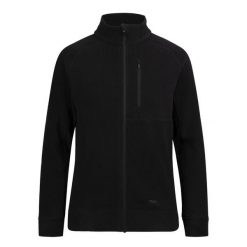 Damska Bluza Polarowa Script AT200. Czarne bluzy sportowe damskie Trespass, m, bez wzorów, z materiału, bez ramiączek, długie, bez kaptura. Za 145.99 zł.