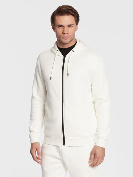 Guess Bluza Aldwin Z2YQ28 K9V31 Beżowy Regular Fit. Brązowe bluzy bez kaptura męskie Guess, m, z bawełny. Za 399.99 zł.