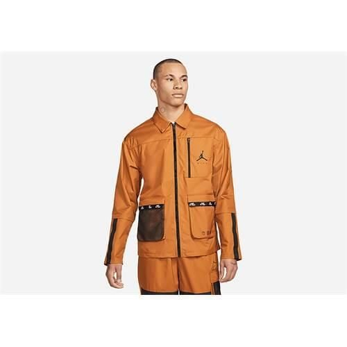 Kurtka uniwersalna męska Nike Air Jordan Jumpman Statement. Brązowe kurtki treningowe męskie Nike, m, bez wzorów, z syntetyku, do biegania. Za 773.00 zł.