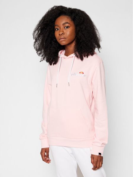 Ellesse Bluza Noreo SGS08848 Różowy Regular Fit. Czerwone bluzy bez kaptura damskie Ellesse, z bawełny. Za 159.99 zł.