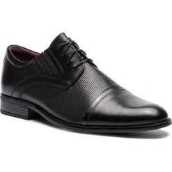 Półbuty LASOCKI FOR MEN MB-KRIS-02. Czarne półbuty męskie Lasocki For Men, ze skóry, bez zapięcia. Za 179.99 zł.