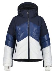 LUHTA Kurtka zimowa "Lammasoaivi" w kolorze granatowo-białym rozmiar: 40. Białe kurtki damskie Luhta, na zimę, bez wzorów, z puchu, bez kaptura. Za 761.47 zł.